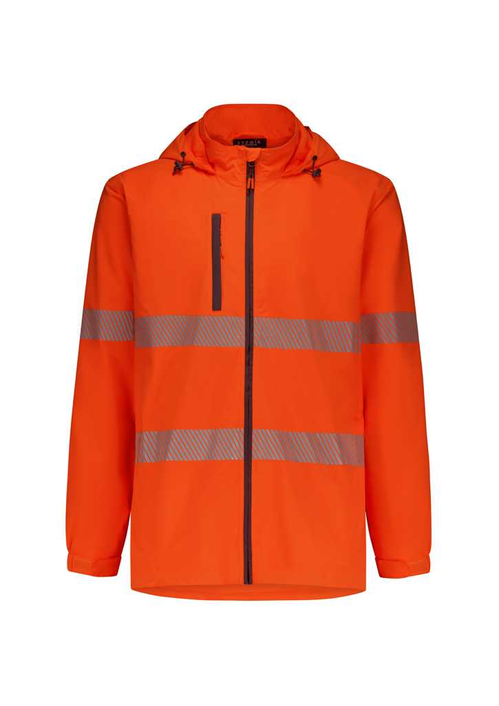 Unisex Super Light Taped Packable Rain Jacket