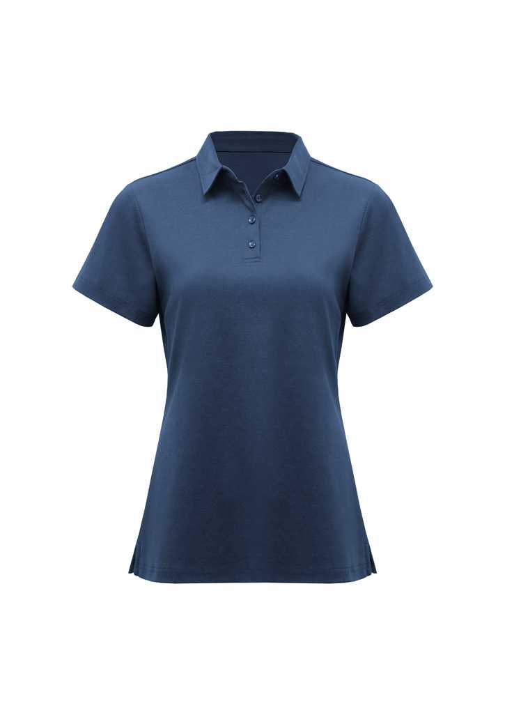 Womens Lotus Short Sleeve Polo