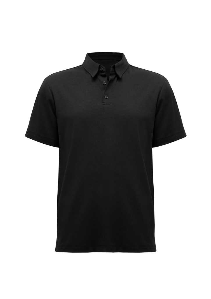 Mens Lotus Short Sleeve Polo