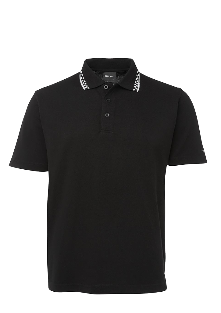 JB's CHEF POLO Black/White