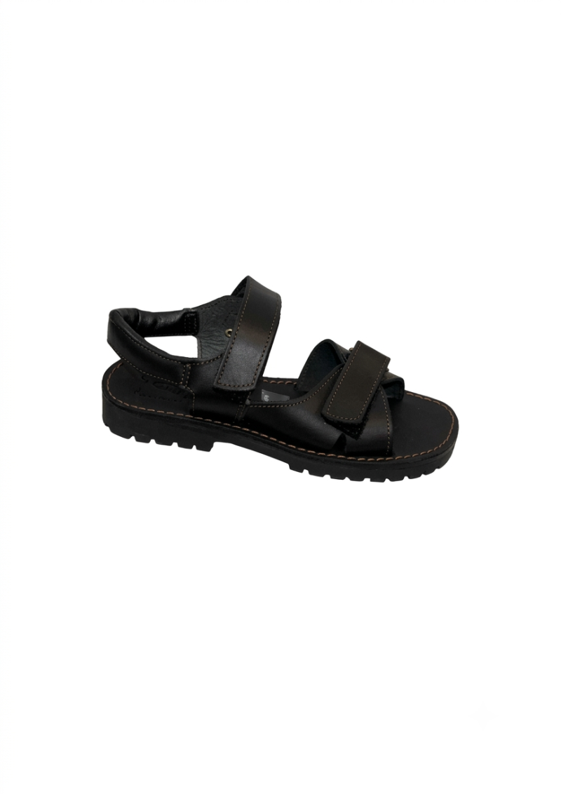 Black McKinlay Safari Sandals