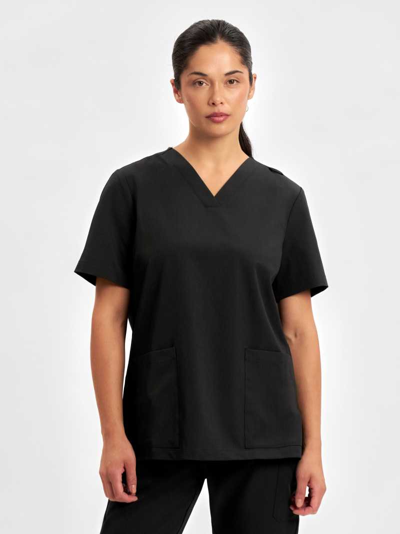 Womens Pulse V-Neck Scrub Top