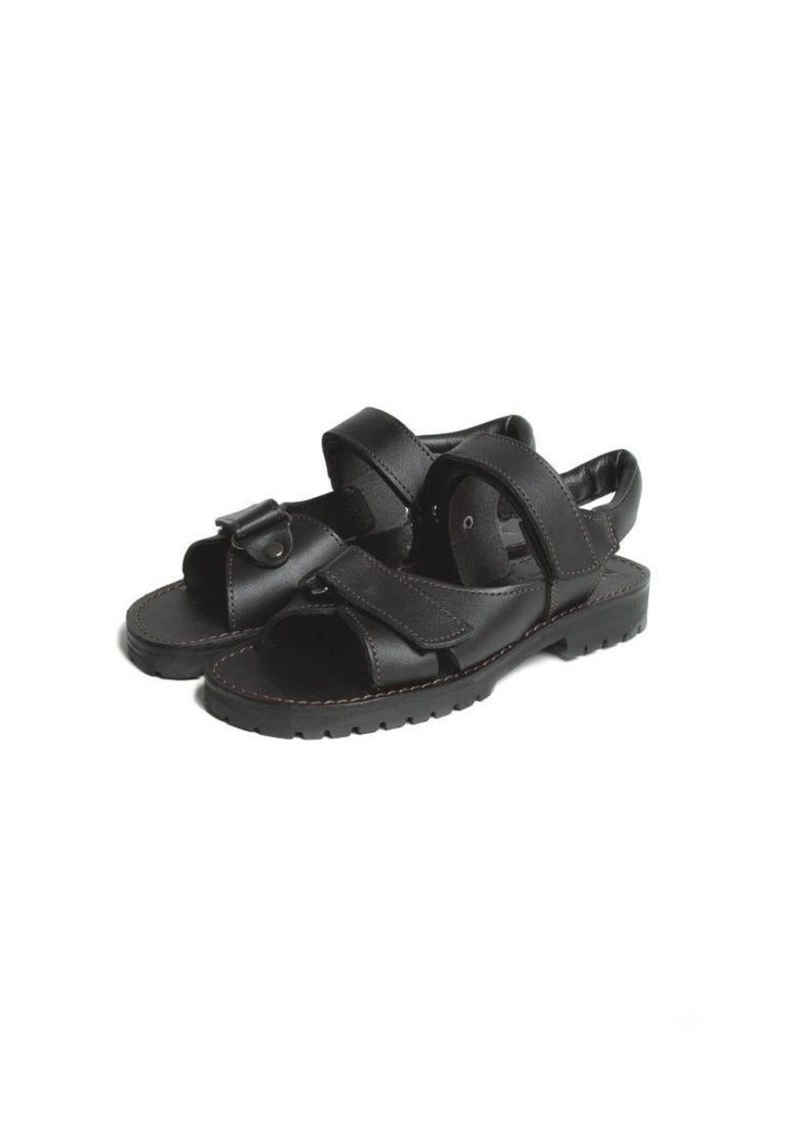Black McKinlay Safari Sandals