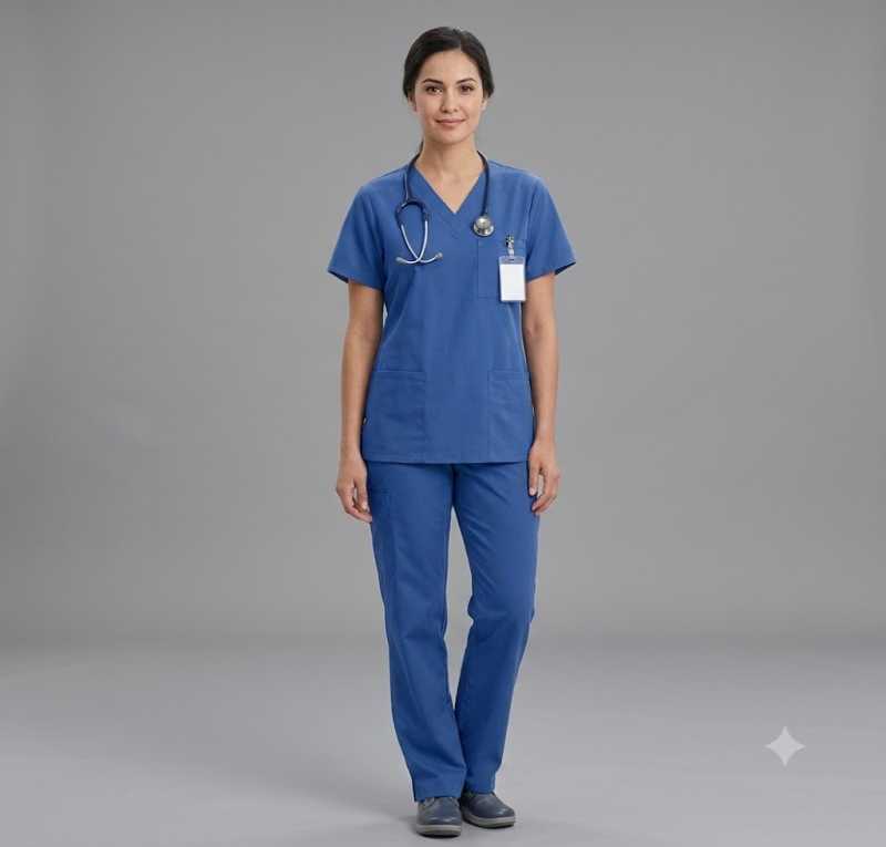 Ladies Scrubs Top