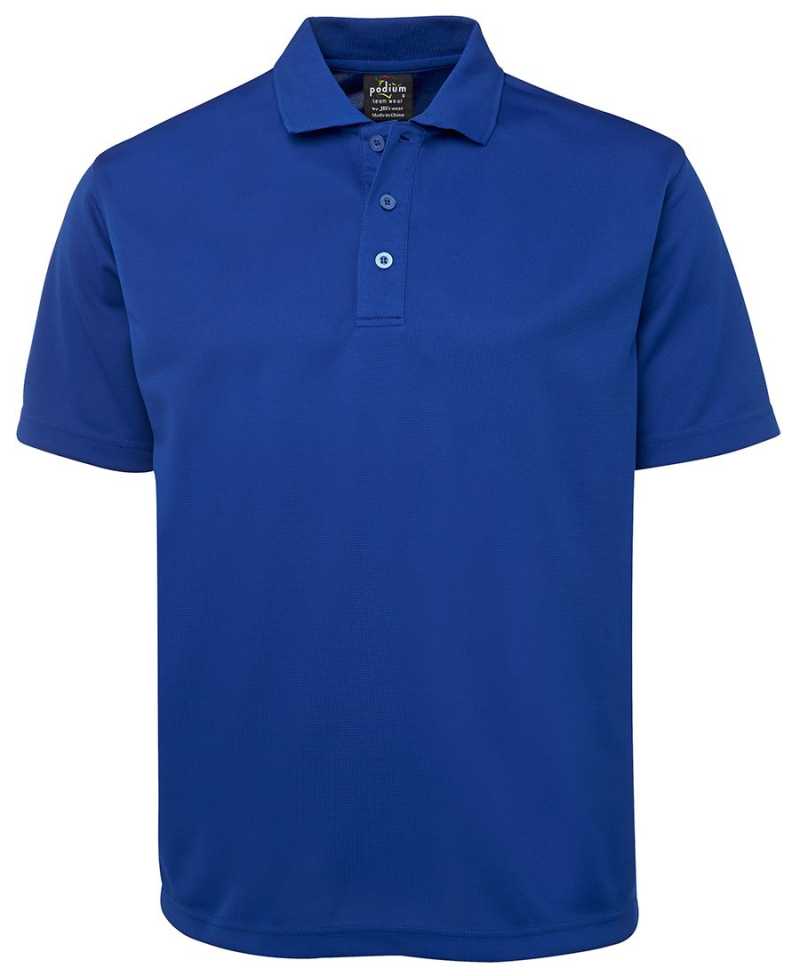 Podium Short Sleeve Poly Polo