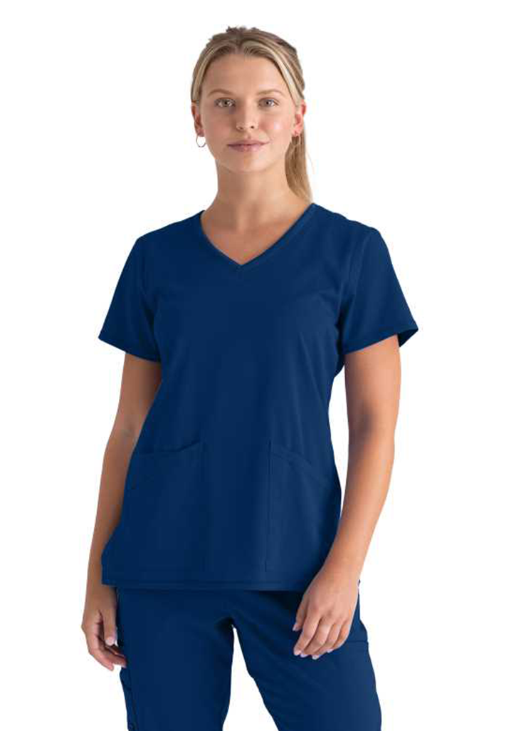 Grey's Anatomy Ladies Serena Scrub Top