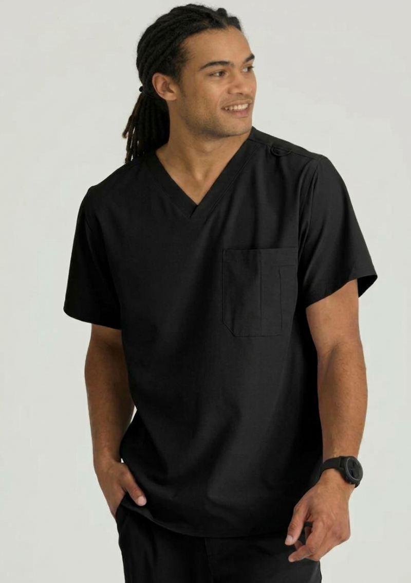 Skechers Men's Structure Scrub Tops