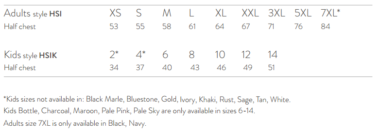 size guide