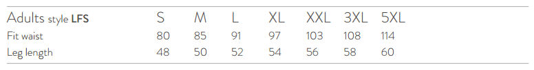 size guide