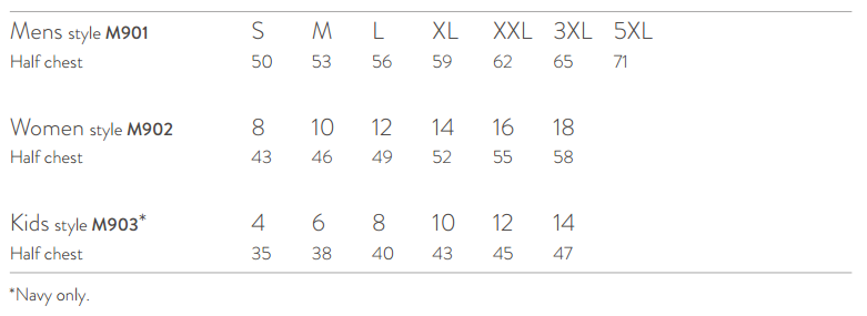 size guide