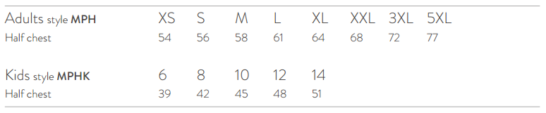 size guide