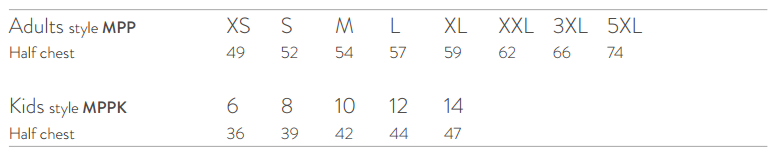 size guide