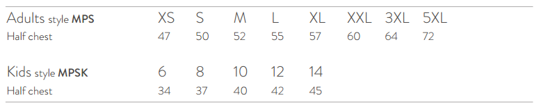 size guide