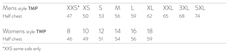 size guide